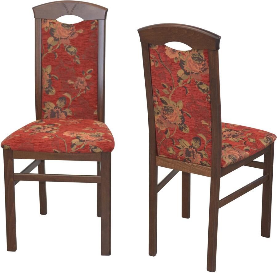 HOFMANN LIVING AND MORE Eetkamerstoel (set 2 stuks)