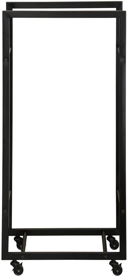 HOFMANN LIVING AND MORE Mand voor haardhout met wieltjes - Foto 4