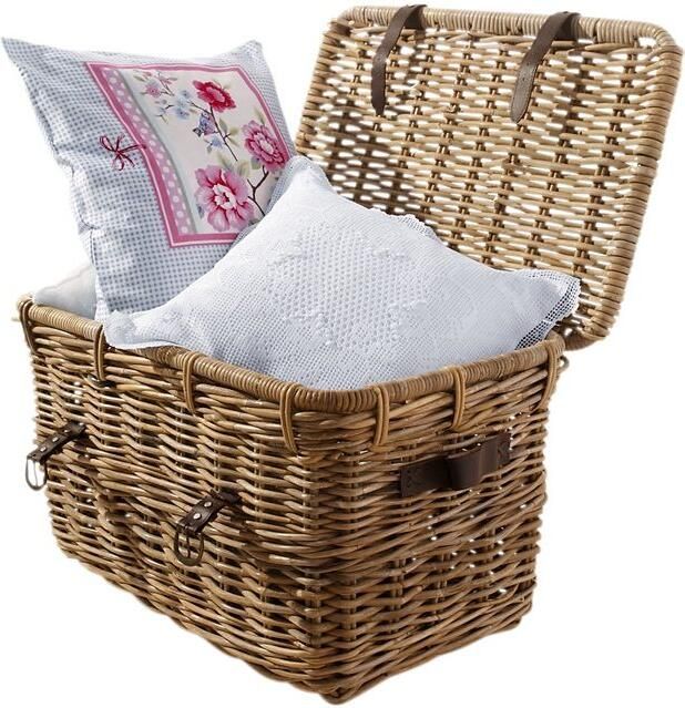 HOFMANN LIVING AND MORE Organizer Kist Kubu-rattan mand Opbergmand om op te klappen - Foto 4