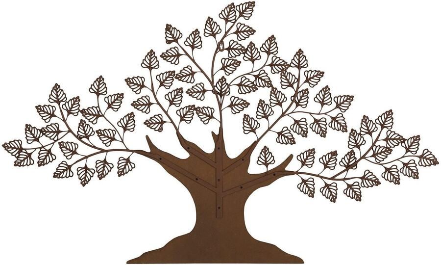 HOFMANN LIVING AND MORE Sierobject voor aan de wand Boom Materiaalmix van metaal en hout - Foto 12