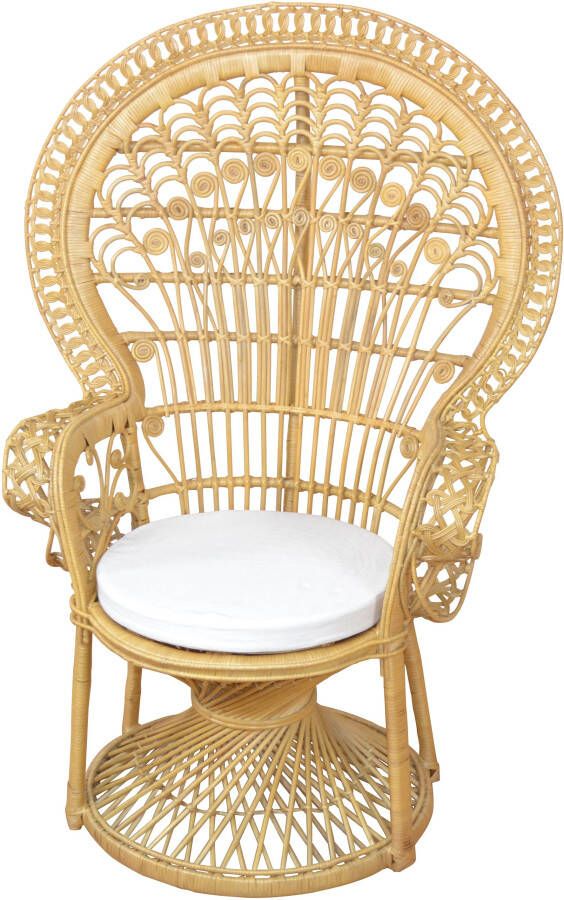 HOFMANN LIVING AND MORE Rotanstoel met kussenhoes - Foto 5