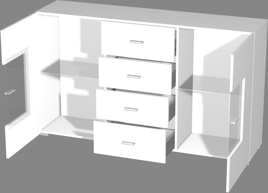 Höltkemeyer Dressoir Happy Breedte 150 cm - Foto 2