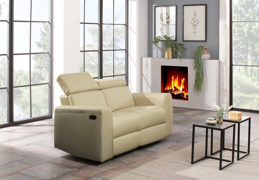 Home affaire 2-zitsbank Sentrano 152 cm man. of electr. relaxfunctie en usb kopverstelling - Foto 6