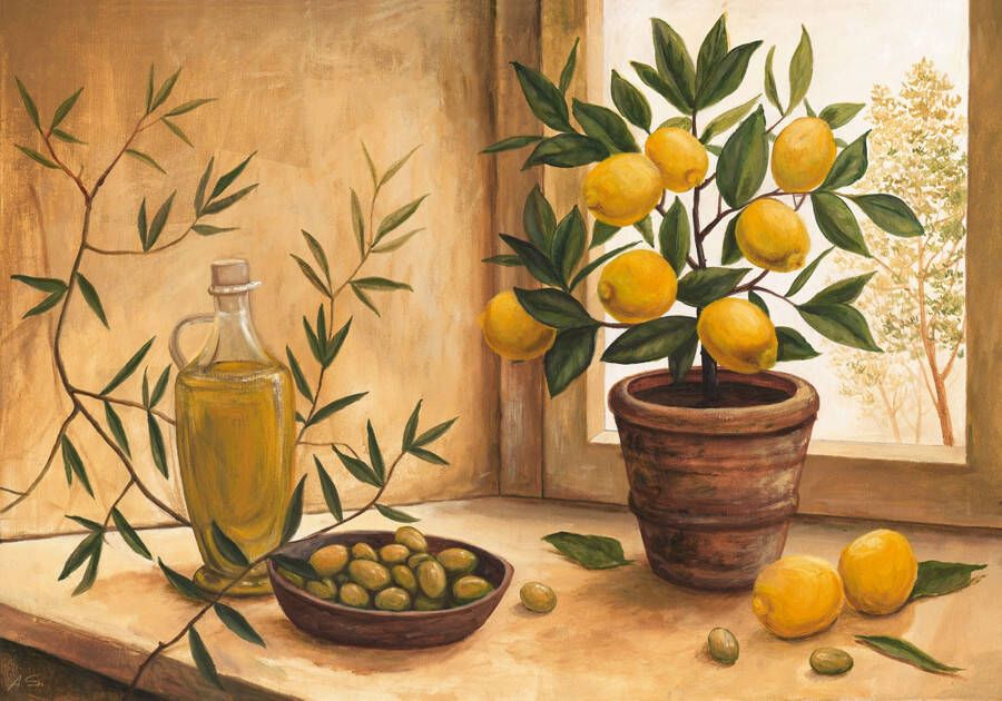 Home affaire Artprint A. S.: Olive an Lime - Foto 3