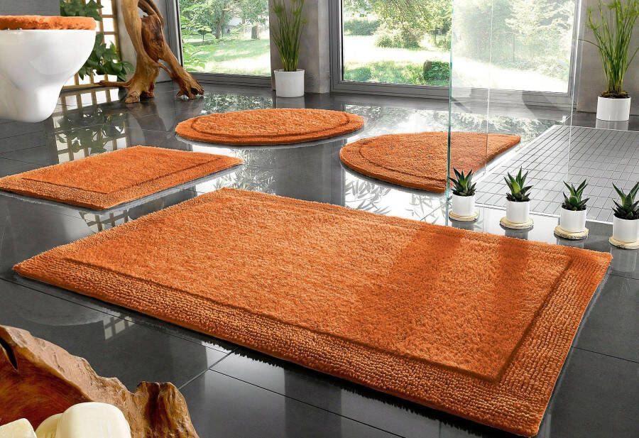 My home Badmat Kapra badmat badkamer tapijt met rand badmat katoen