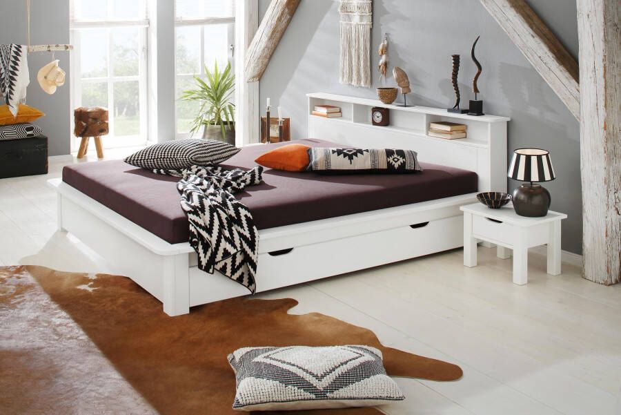 Home affaire Bed Kero gecertificeerd massief hout (grenen) optioneel met lade - Foto 9