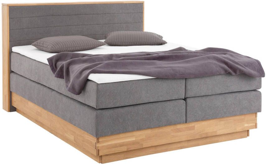 Home affaire Boxspring Cavan Eiken met bedkist & topmatras verschillende hardheden (ook H4) - Foto 5