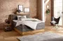 Home affaire Boxspring Cavan van massief eiken met bedkist & topmatras verschillende hardheden (ook h4) - Thumbnail 1