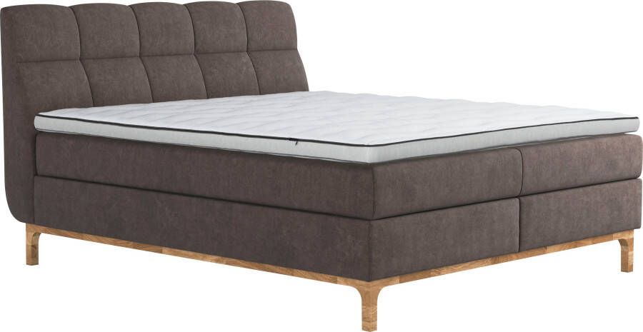 Home affaire Boxspring Chanly Boxspring bed inclusief matrastopper