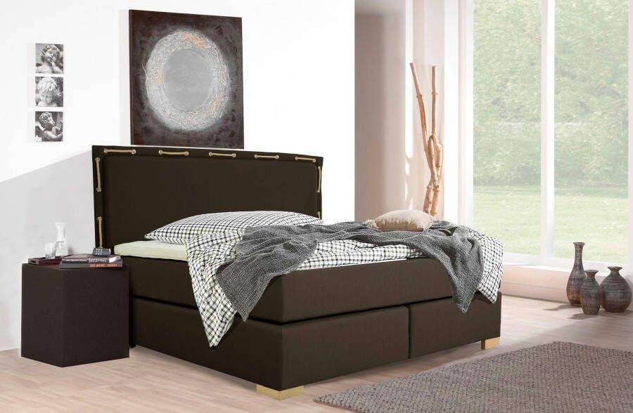 Home affaire Boxspring Marlou incl. topmatras 3 breedten 3 hardheid-uitvoeringen - Foto 7