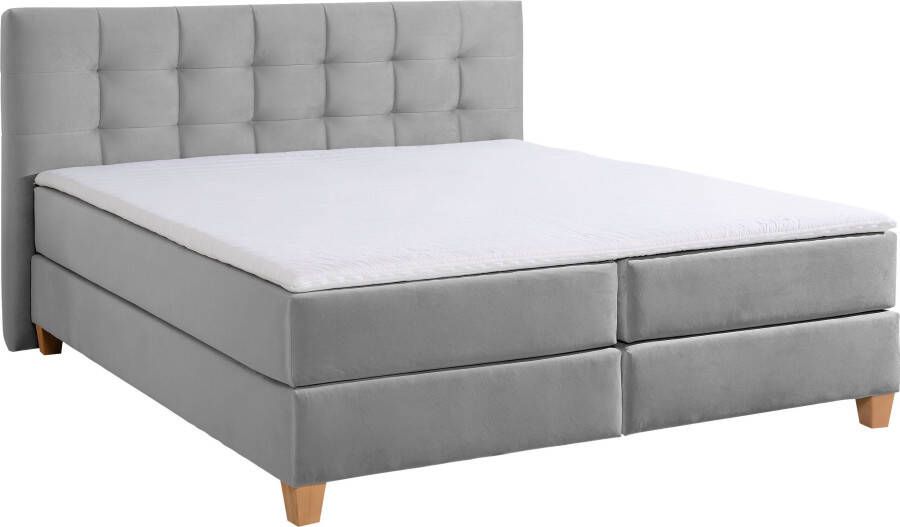 Home affaire Boxspring Moulay incl. topmatras in extra lang 220 cm 3 hardheden ook in h4 - Foto 8