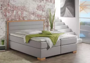 Home affaire Boxspring Treviso in 5 breedten 3 uitvoeringen 2 hardheden topmatras. houten frame