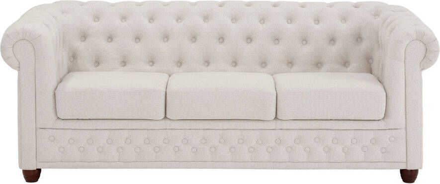 Home affaire Chesterfield-bank New Castle met hoogwaardige capitonnage in chesterfield-design bxdxh: 203x86x72