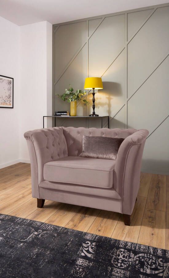 Home affaire Chesterfield-fauteuil DOVER passend bij de 'dover'-serie met capitonnage en losse kussens - Foto 8