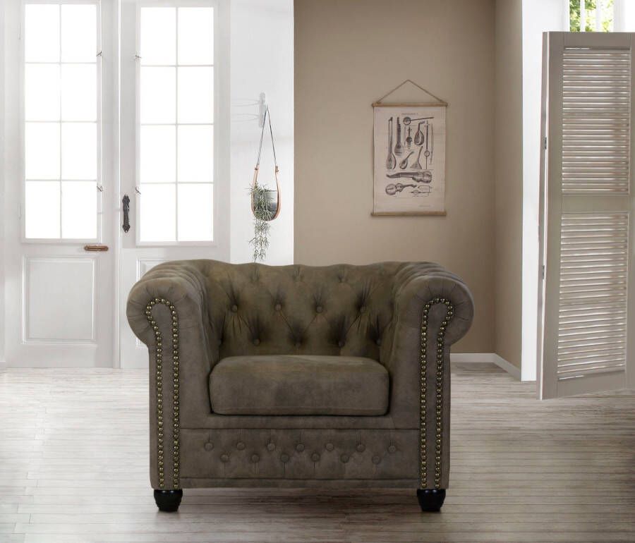 Home affaire Chesterfield-fauteuil Rysum geschikt voor de "rysum" serie b d h: 94 86 72 cm - Foto 7