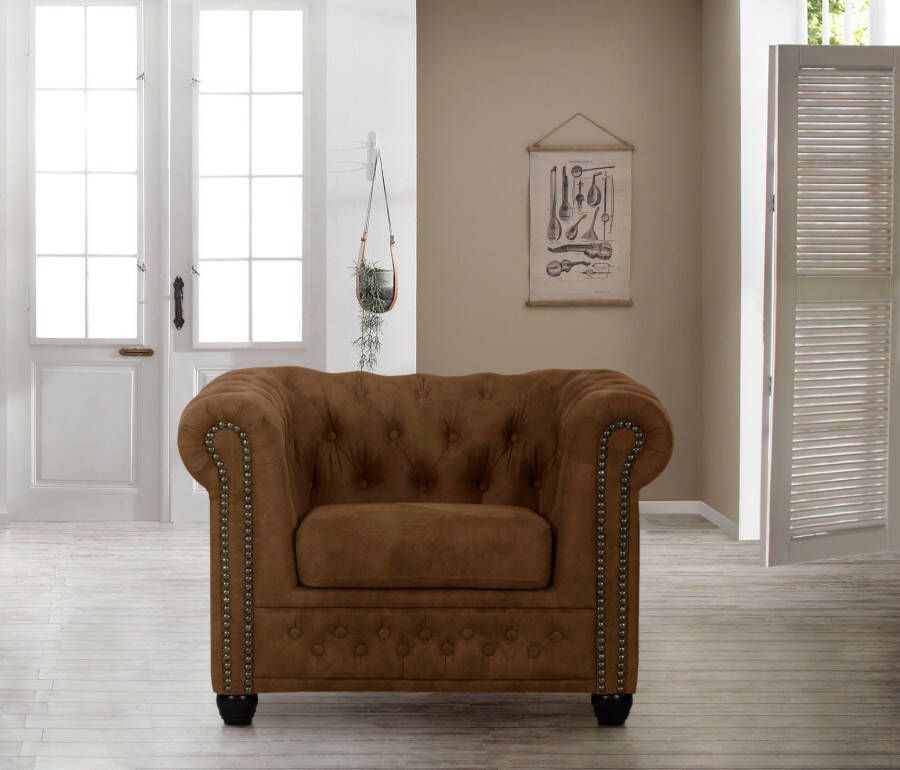 Home affaire Chesterfield-fauteuil Rysum geschikt voor de "rysum" serie b d h: 94 86 72 cm - Foto 7