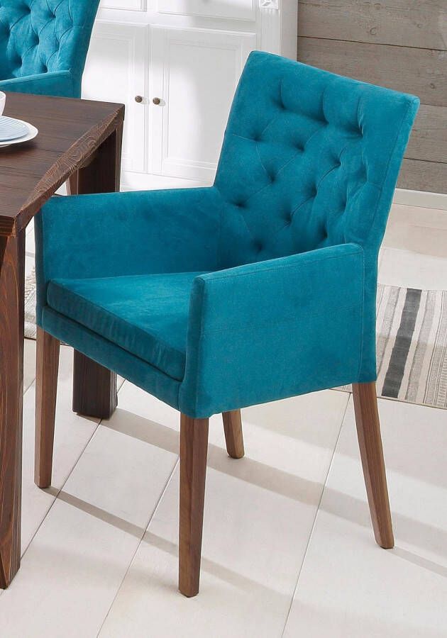 Home affaire Eetkamerstoel Colorado BESTSELLER met massief houten onderstel - Foto 13