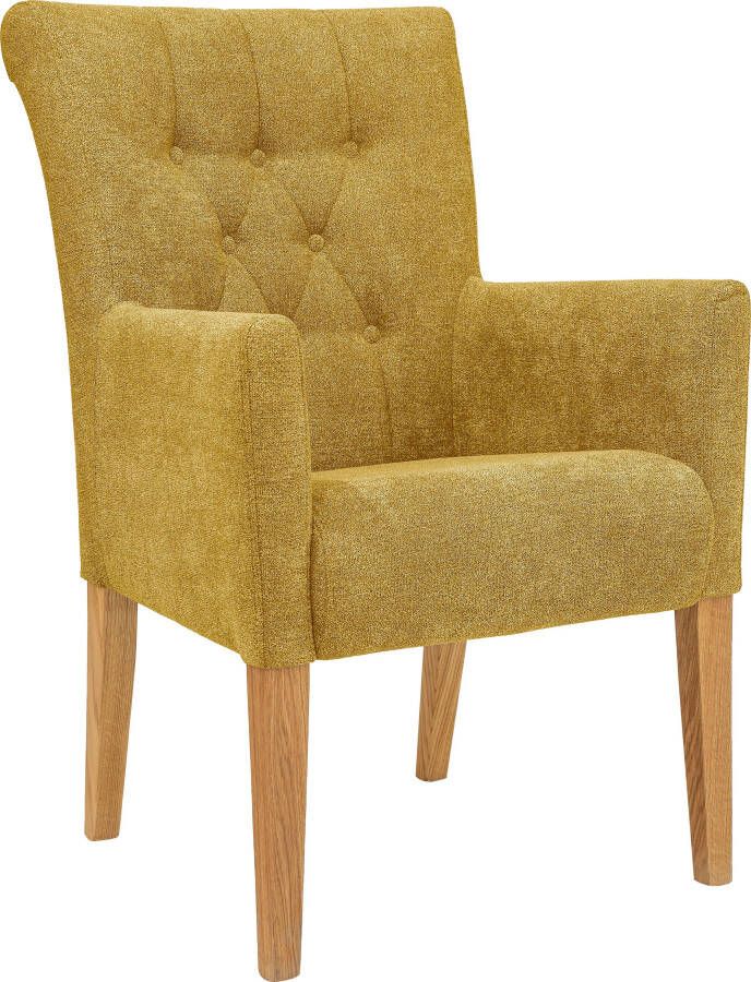 Home affaire Eetkamerstoel King Fauteuil met knoopdetails gestoffeerde stoel (1 stuk) - Foto 10