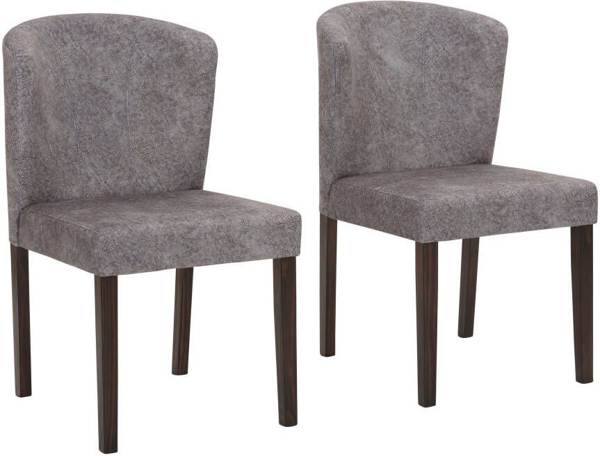 Home affaire Eetkamerstoel Prato (set 2 stuks)