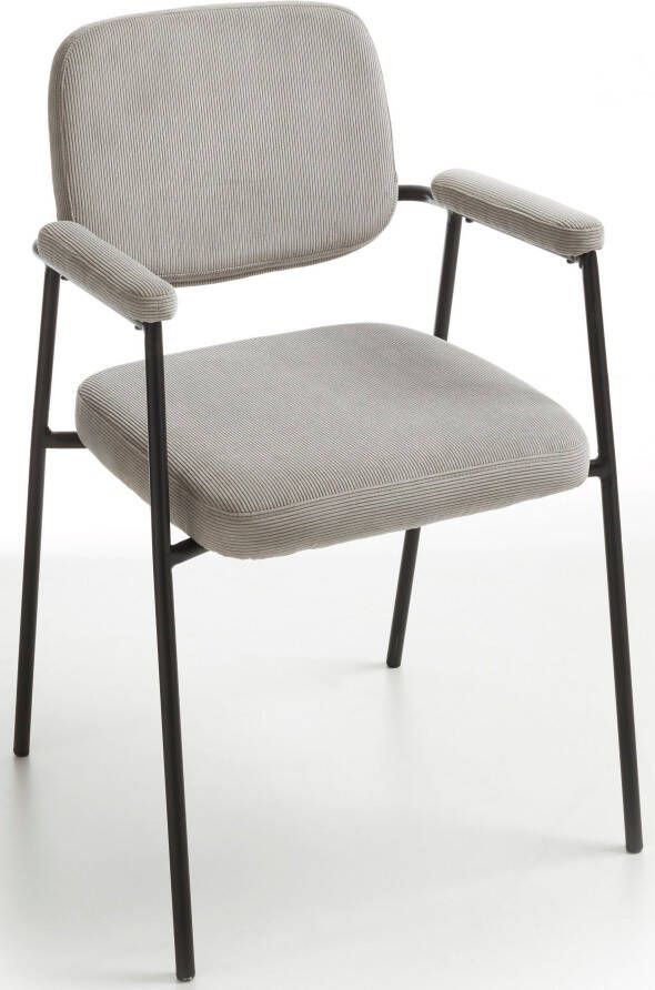 Home affaire Eetkamerstoel TIM moderne stoel met cordhoes (1 stuk) - Foto 6