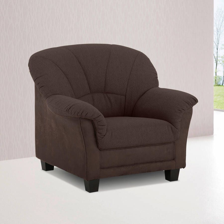 Home affaire Fauteuil Camelita tijdloos comfortabele armleuningen ook in leer breedte 93cm (set) - Foto 3