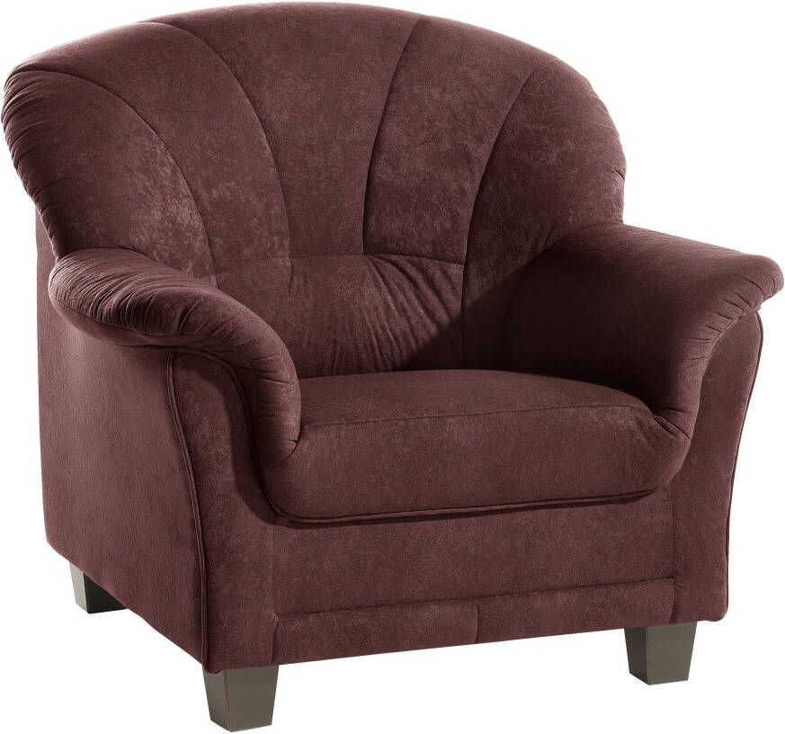 Home affaire Fauteuil Camelita tijdloos comfortabele armleuningen ook in leer breedte 93cm (set) - Foto 7