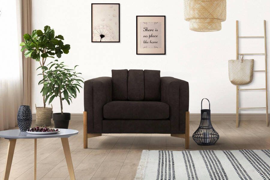 Home affaire Fauteuil Haki - Foto 4