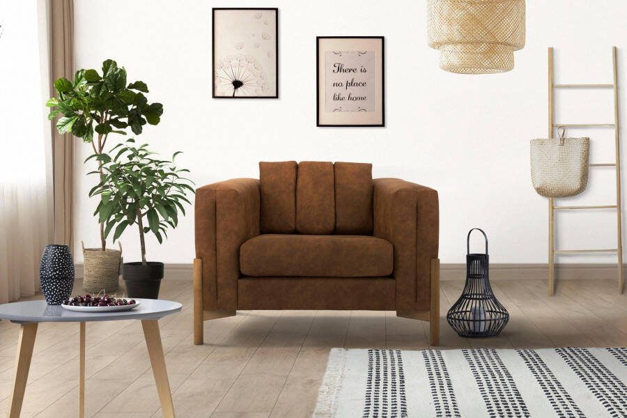 Home affaire Fauteuil Haki - Foto 7