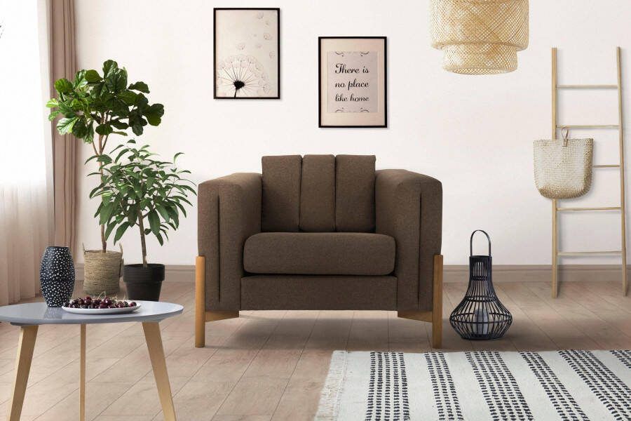 Home affaire Fauteuil Haki - Foto 7