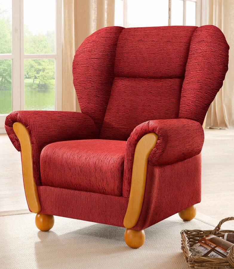 Home affaire Fauteuil Milano Stoel met hoge rugleuning (set) - Foto 4