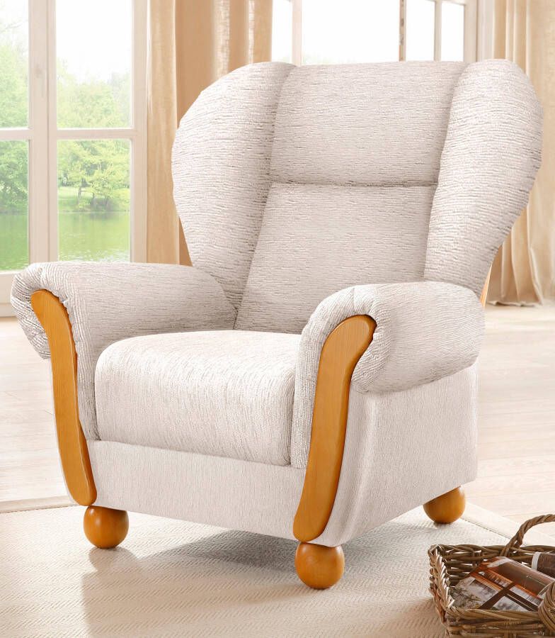 Home affaire Fauteuil Milano Stoel met hoge rugleuning (set) - Foto 4