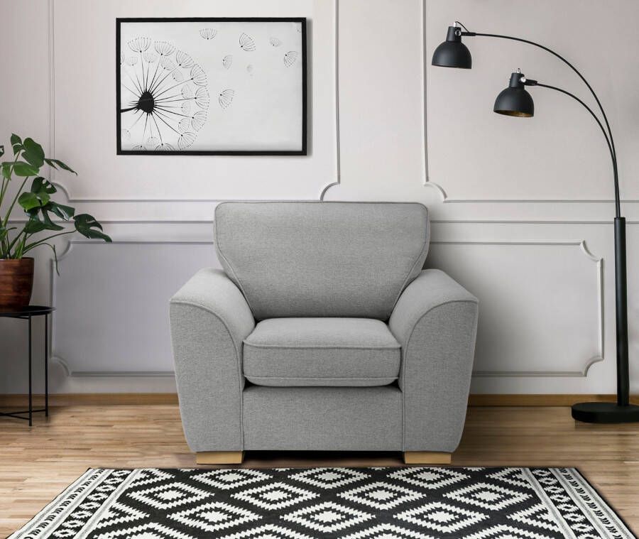 Home affaire Fauteuil Savoy cocktailsessel gezellige fauteuil in 2 bekledingskwaliteiten - Foto 7