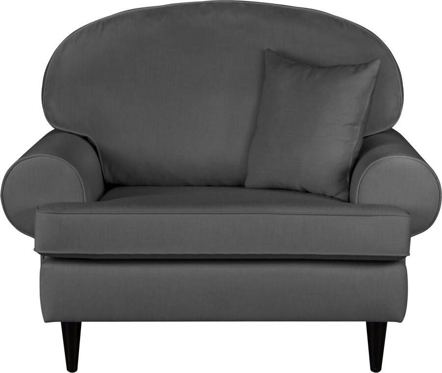 Home affaire Fauteuil Vitreux ook in bouclé-bekleding bxhxd: 117x100x95 cm