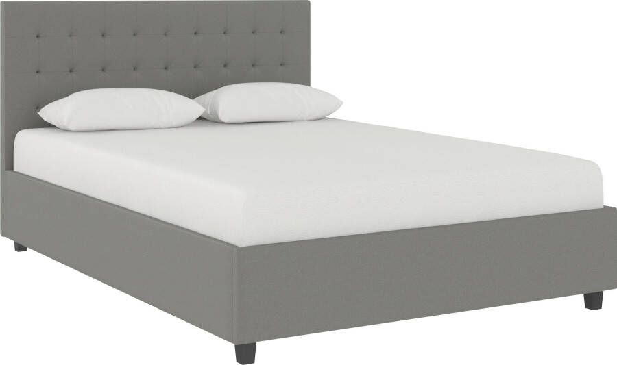 Home affaire Gestoffeerd bed met stiksel zacht verdikt ligoppervlak 140x200 of 180x200 cm (1-delig)