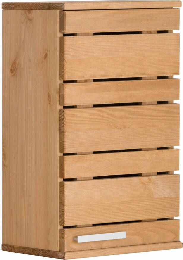 Home affaire Hangend kastje Josie Breedte 30 cm van massief hout verstelbare plank metalen greep - Foto 8