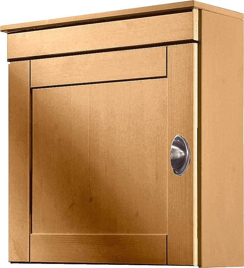 Home affaire Hangend kastje Oslo 50 cm breed van massief grenen 1 deur metalen greep landelijke look - Foto 4