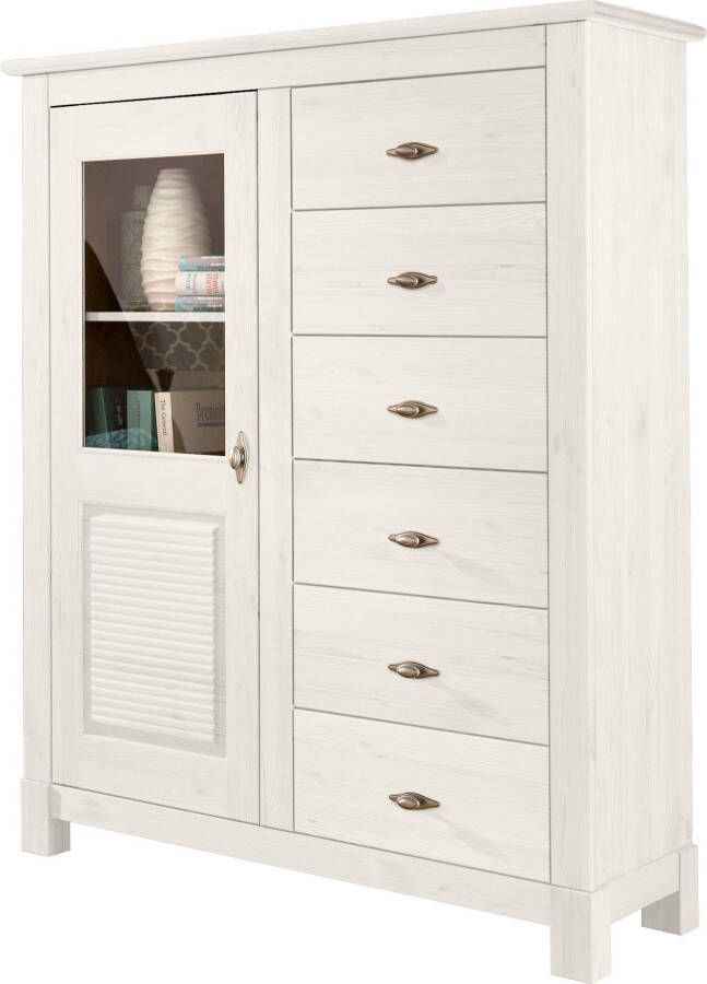 Home affaire Highboard Rauna Vitrine breedte 103 cm - Foto 2