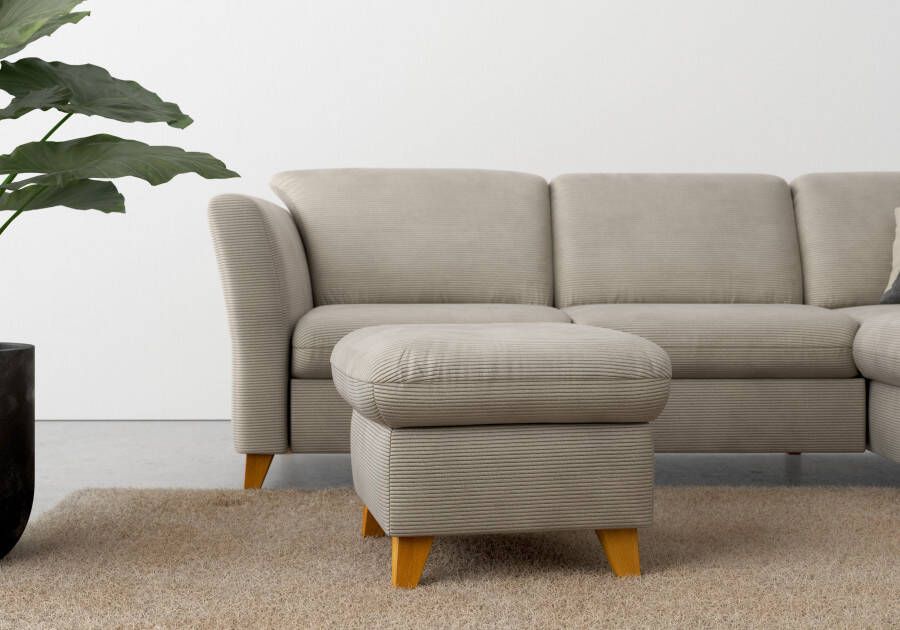 Home affaire Hocker Trelleborg met cordbekleding met opbergvak inclusief binnenveringsinterieur - Foto 11