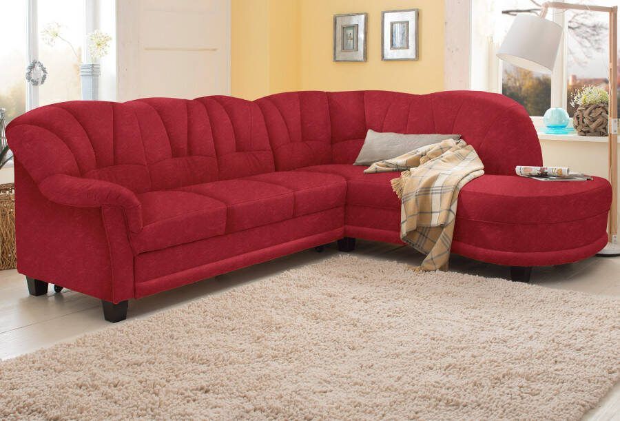 Home affaire Hoekbank Camelita landhuisbank 2 varianten: chaise longue of ottomaan L-vorm