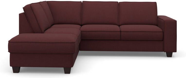 Home affaire Hoekbank County L-model naar keuze ottomane links of rechts met binnenveringsinterieur (2-delig) - Foto 9