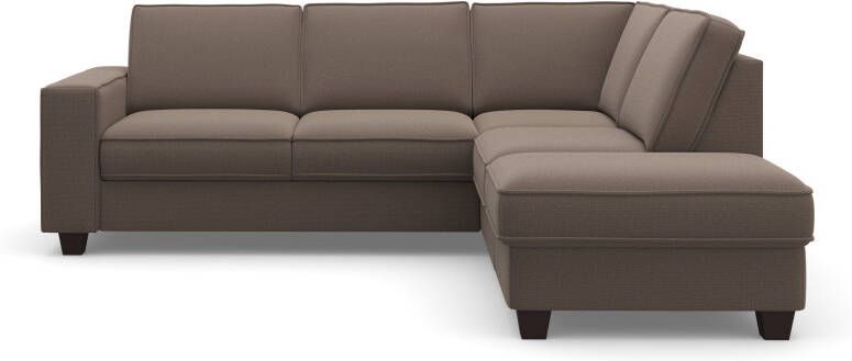 Home affaire Hoekbank County L-model naar keuze ottomane links of rechts met binnenveringsinterieur (2-delig) - Foto 13