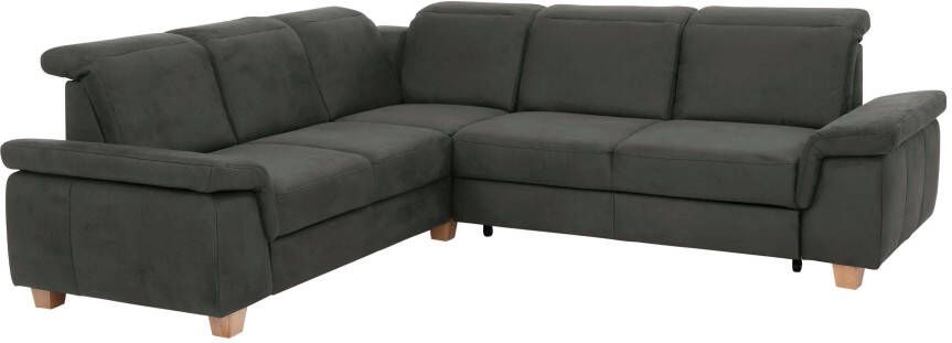 Home affaire Hoekbank Dalia L-vorm met binnenveringsinterieur naar keuze met slaapfunctie bedkist - Foto 6