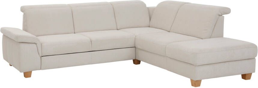 Home affaire Hoekbank Dalia L-vorm met binnenveringsinterieur naar keuze met slaapfunctie bedkist - Foto 5