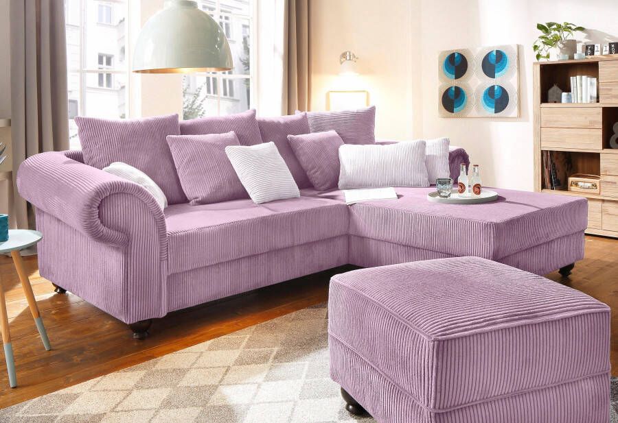 Home affaire Hoekbank King George King Henry Mega Sofa Breedte 260cm L-vorm - Foto 2