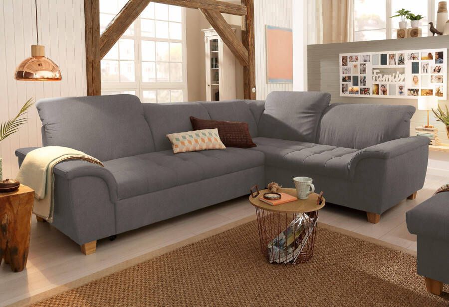 Home affaire Hoekbank Lyla L-vorm naar keuze met verstelbare rugleuning en slaapfunctie - Foto 4
