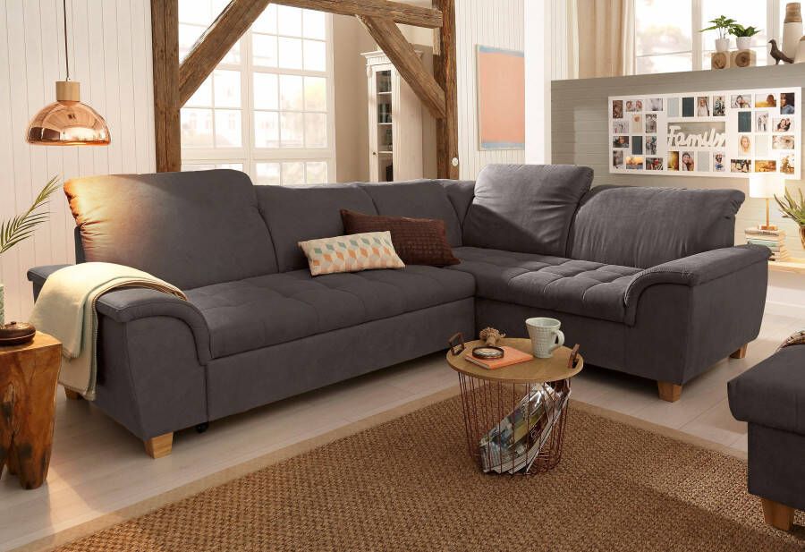 Home affaire Hoekbank Lyla L-vorm naar keuze met verstelbare rugleuning en slaapfunctie - Foto 6