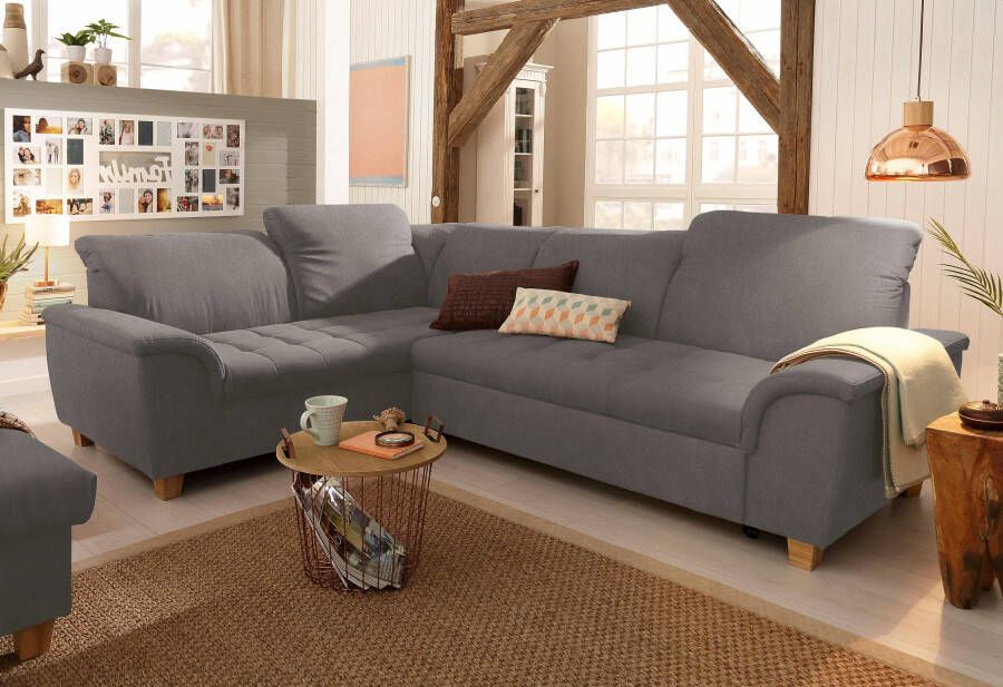 Home affaire Hoekbank Lyla L-vorm naar keuze met verstelbare rugleuning en slaapfunctie - Foto 4