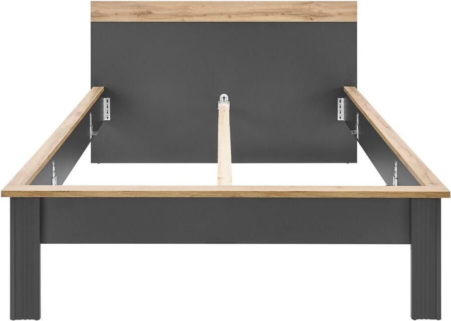 Home affaire 1-persoonsledikant WESTMINSTER bed in landelijke stijl tweepersoonsbed bedframe in verschillende kleuren beschikbaar ligoppervlak 90 140 180x200 cm - Foto 4