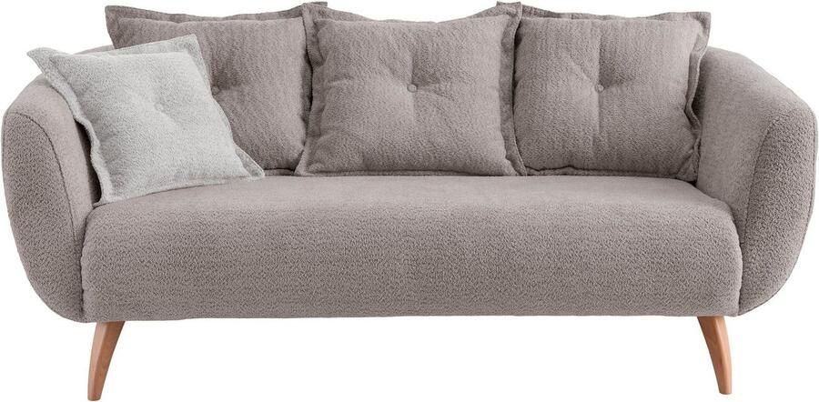 Home affaire 2 5-zitsbank Baggio modern en romantisch design comfortabel - Foto 5