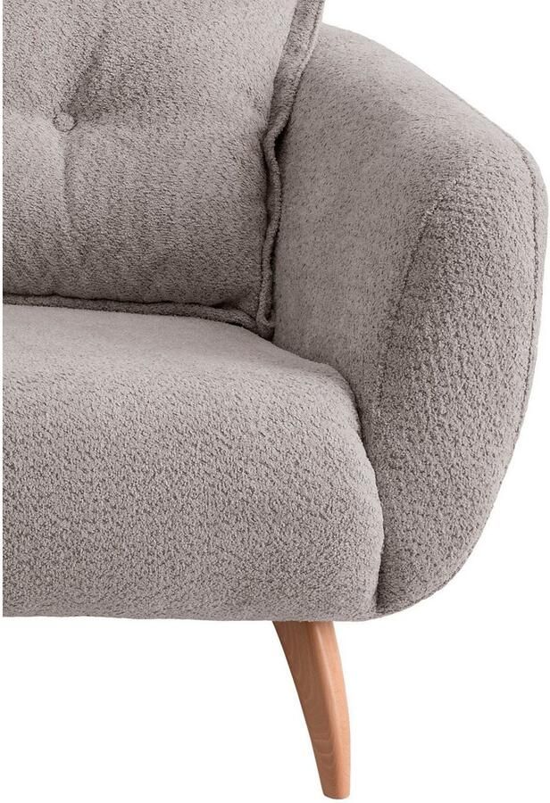 Home affaire 2 5-zitsbank Baggio modern en romantisch design comfortabel - Foto 3